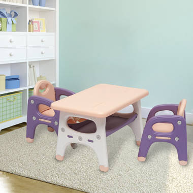 Grow n up crayola deals wooden table & chair set